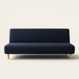 Sofa Bed Cover – Textured Stretch – Navy Blue