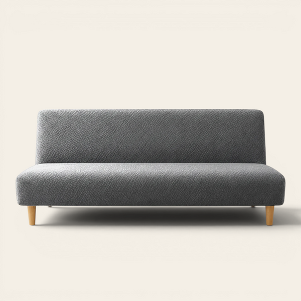 Sofa Bed Cover – Textured Stretch – Slate Grey