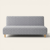 Sofa Bed Cover – Cable Knit – Dove Grey