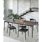 Covaba abstract rainbow stripe black/beige area rug in warm beige, shown flat on a plain ivory backdrop, view 6