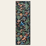 Rug – Modern Tropical Bird – Ink Black