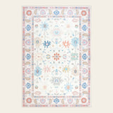 Rug – Boho Oushak Floral – Blush Clay