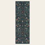 Rug – Boho Insect Botanical Floral – Ink Black