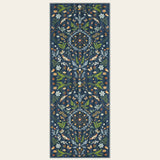 Rug – Boho Insect Botanical Floral – Stormy Blue