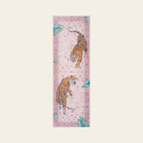 Covaba wild tiger runner rug in blush clay, shown flat on a plain ivory backdrop