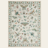 Covaba modern parisian insect doormat in warm beige, shown flat on a plain ivory backdrop