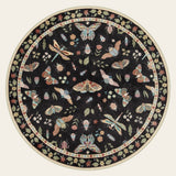 Rug – Modern Parisian Insect – Ink Black