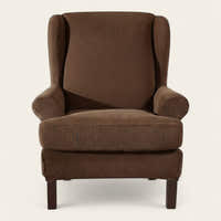 Armchair Cover – Knit – Espresso