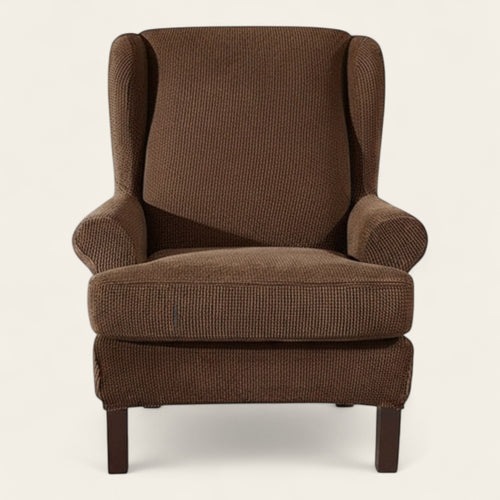Armchair Cover – Knit – Espresso