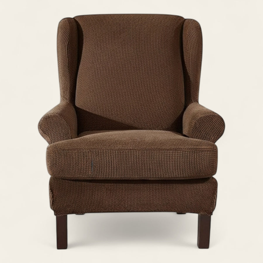 Armchair Cover – Knit – Espresso