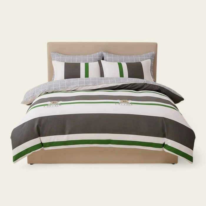 Bedding Set – Color Block Stripe – Multicolor