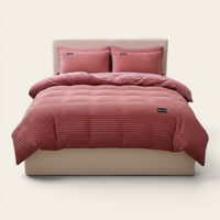 Bedding Set – Corduroy Velvet – Soft Blush