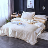 Bedding Set – Satin – Bouclé Sand