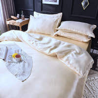 Bedding Set – Satin – Bouclé Sand