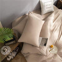 Bedding Set – Cotton Plain – Caramel