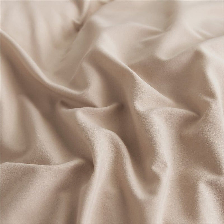 Bedding Set – Cotton Plain – Caramel