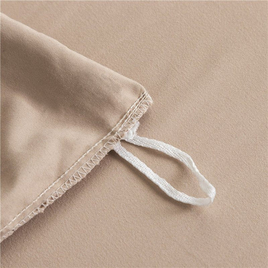 Bedding Set – Cotton Plain – Caramel