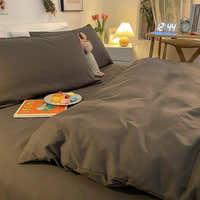 Duvet Cover – Cotton Plain – Charcoal