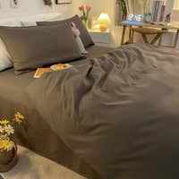 Duvet Cover – Cotton Plain – Charcoal