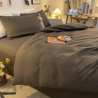 Duvet Cover – Cotton Plain – Charcoal