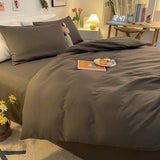 Duvet Cover – Cotton Plain – Charcoal