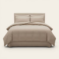 Bedding Set – Cotton Plain – Caramel