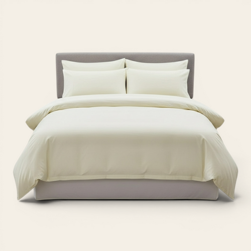 Bedding Set – Cotton Plain – Ivory Cream