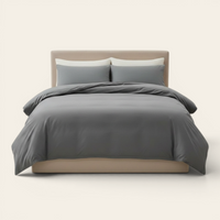 Bedding Set – Cotton Plain – Pearl Grey