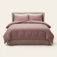 Bedding Set – Cotton Plain – Soft Blush