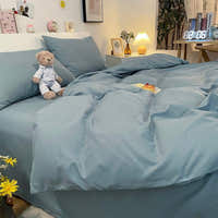 Duvet Cover – Cotton Plain – Sky Mist