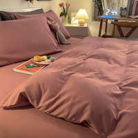 Duvet Cover – Cotton Plain – Soft Blush