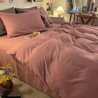 Duvet Cover – Cotton Plain – Soft Blush