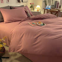Duvet Cover – Cotton Plain – Soft Blush