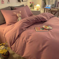 Duvet Cover – Cotton Plain – Soft Blush