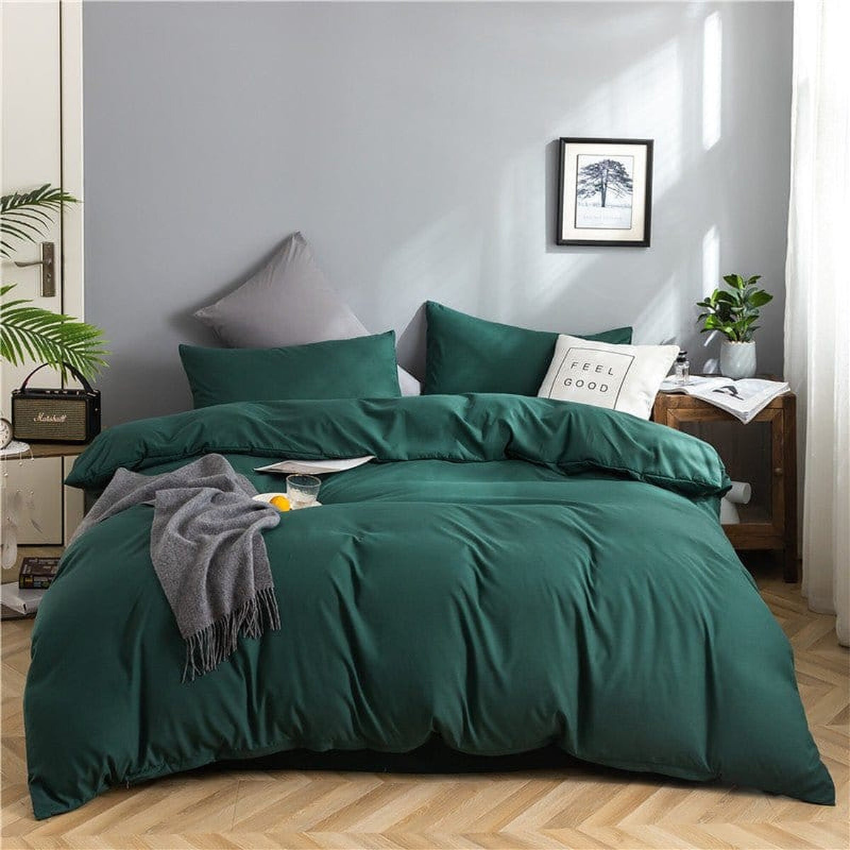 Bedding Set – Cotton Plain – Forest