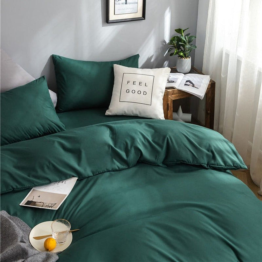 Bedding Set – Cotton Plain – Forest