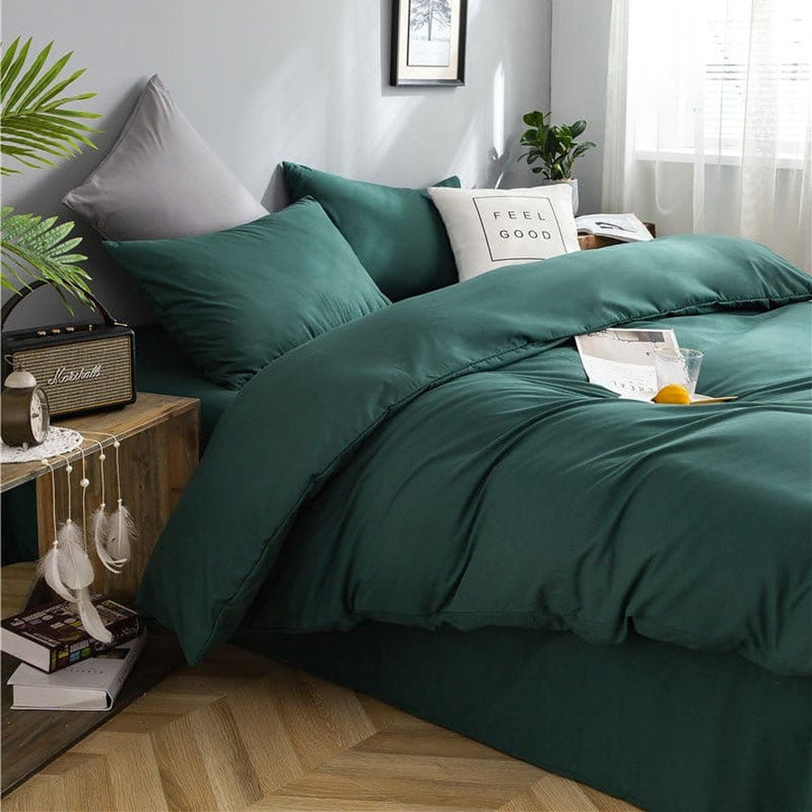 Bedding Set – Cotton Plain – Forest