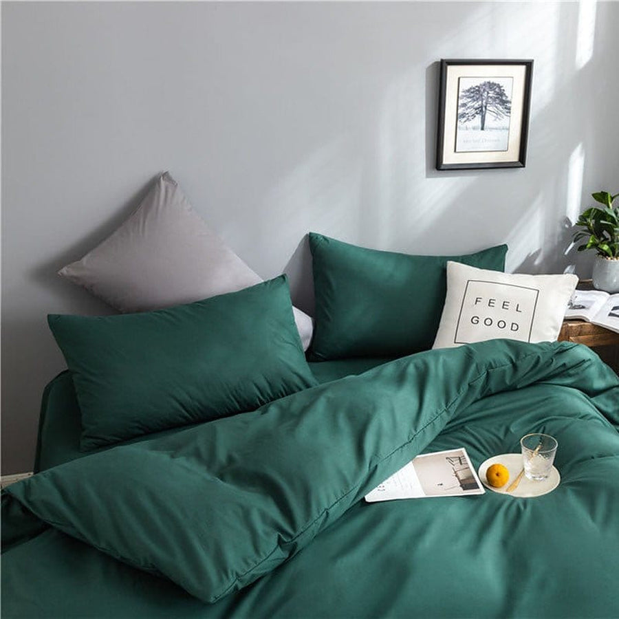 Bedding Set – Cotton Plain – Forest