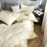 Bedding Set – Cotton Plain – Ivory Cream