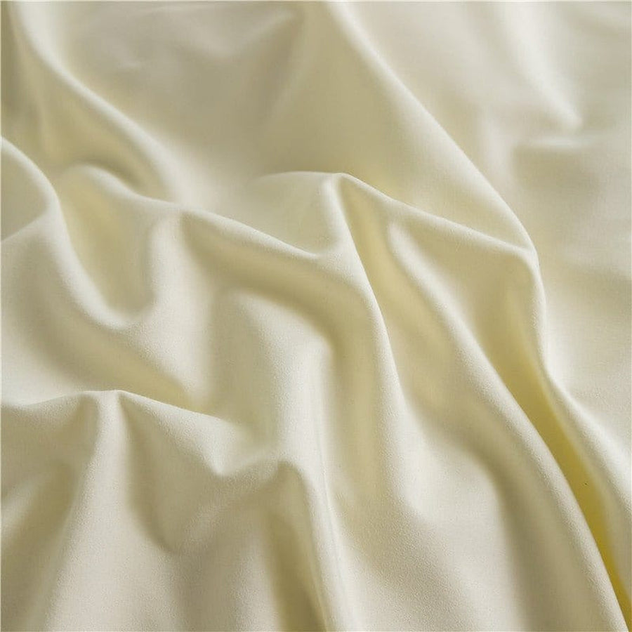 Bedding Set – Cotton Plain – Ivory Cream