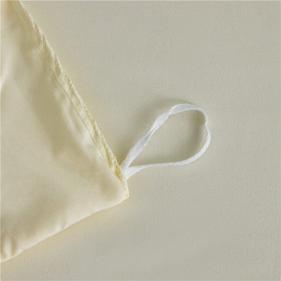 Bedding Set – Cotton Plain – Ivory Cream