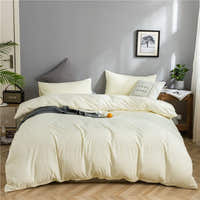 Bedding Set – Cotton Plain – Ivory Cream