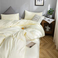 Bedding Set – Cotton Plain – Ivory Cream