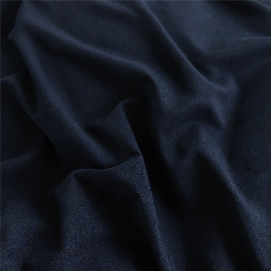 Bedding Set – Cotton Plain – Midnight Navy