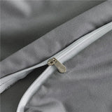 Bedding Set – Cotton Plain – Pearl Grey