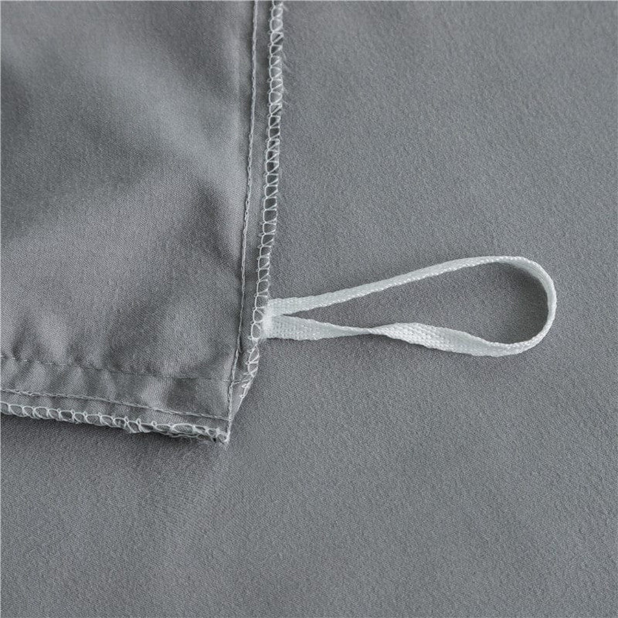 Bedding Set – Cotton Plain – Pearl Grey