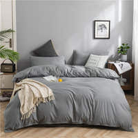 Bedding Set – Cotton Plain – Pearl Grey