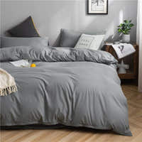 Bedding Set – Cotton Plain – Pearl Grey
