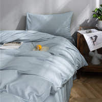 Bedding Set – Cotton Plain – Sky Mist