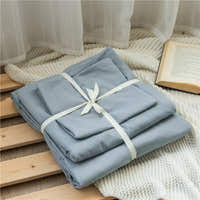 Bedding Set – Cotton Plain – Sky Mist